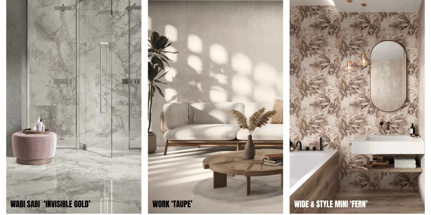 Image showcasing our range of porcelain tiles