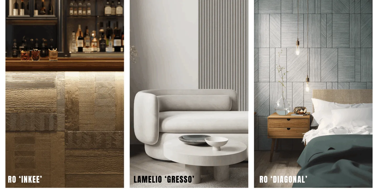 Surfaces with Concrete Textures