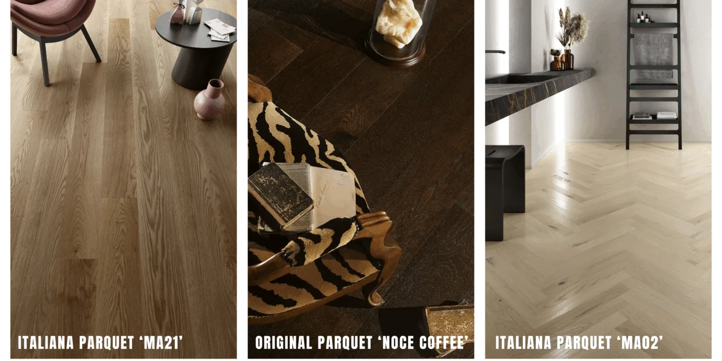 Selection of Engineered Oak Flooring