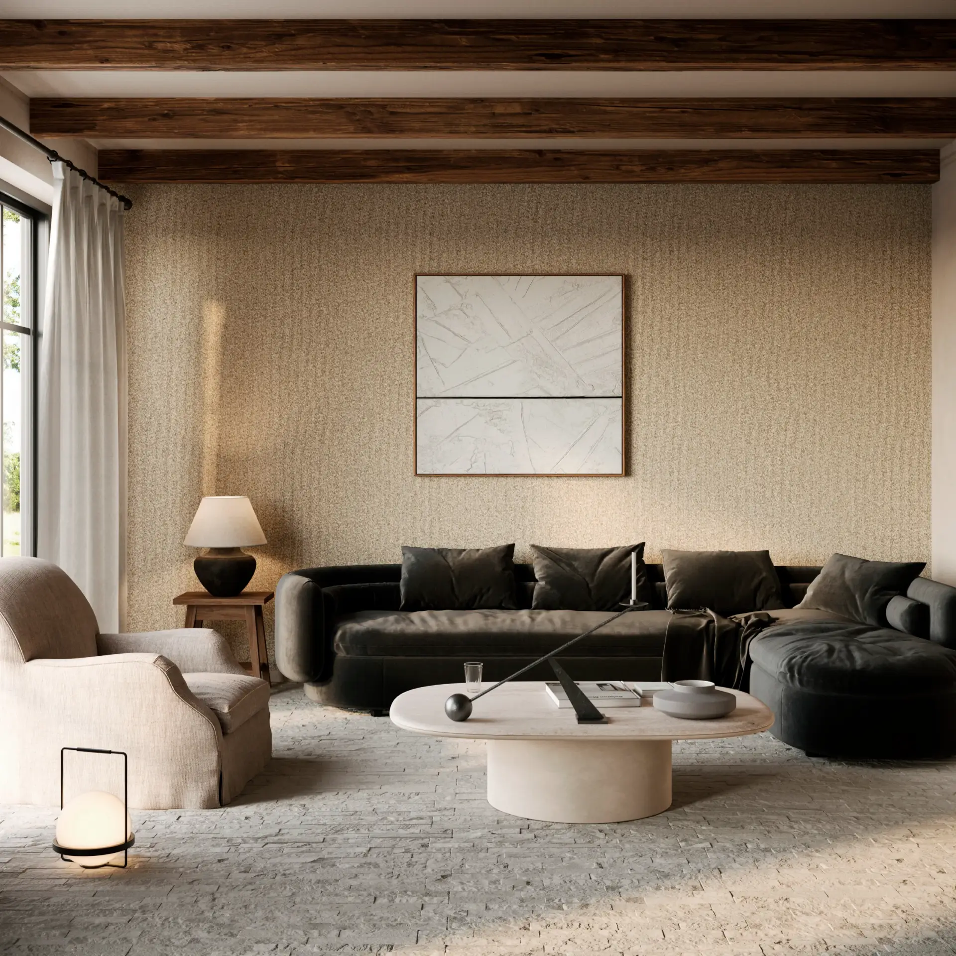 Montagna Arte Wallpaper - Image 3